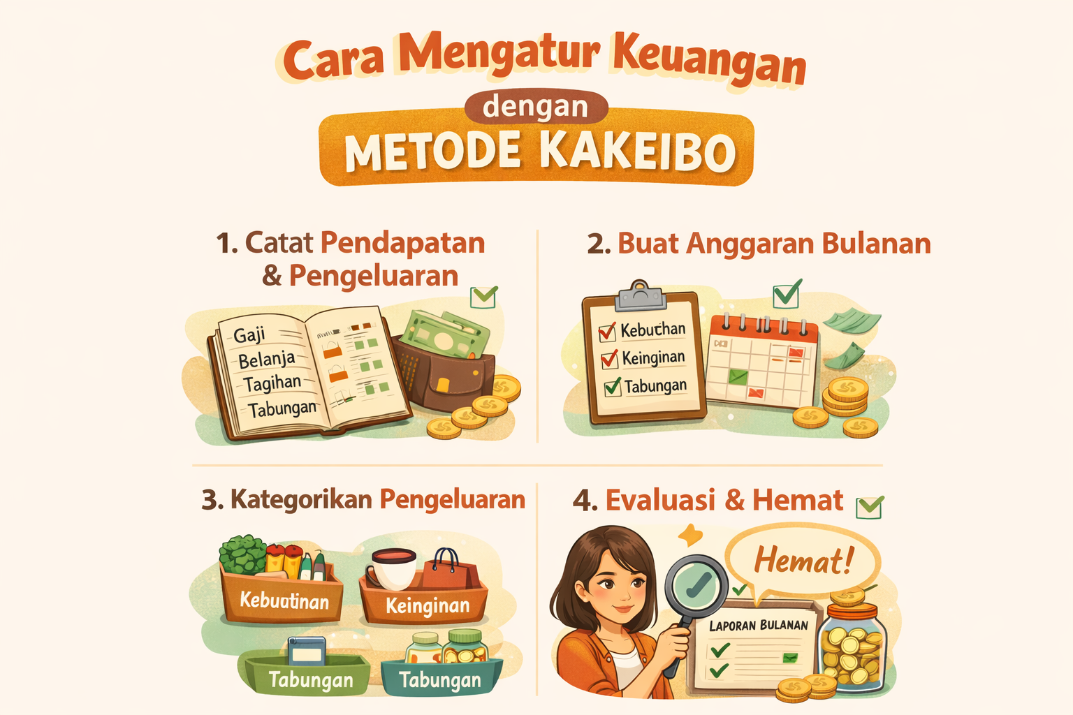 Cara Mengatur Keuangan dengan Metode Kakeibo: Seni Menabung Ala Jepang yang Efektif