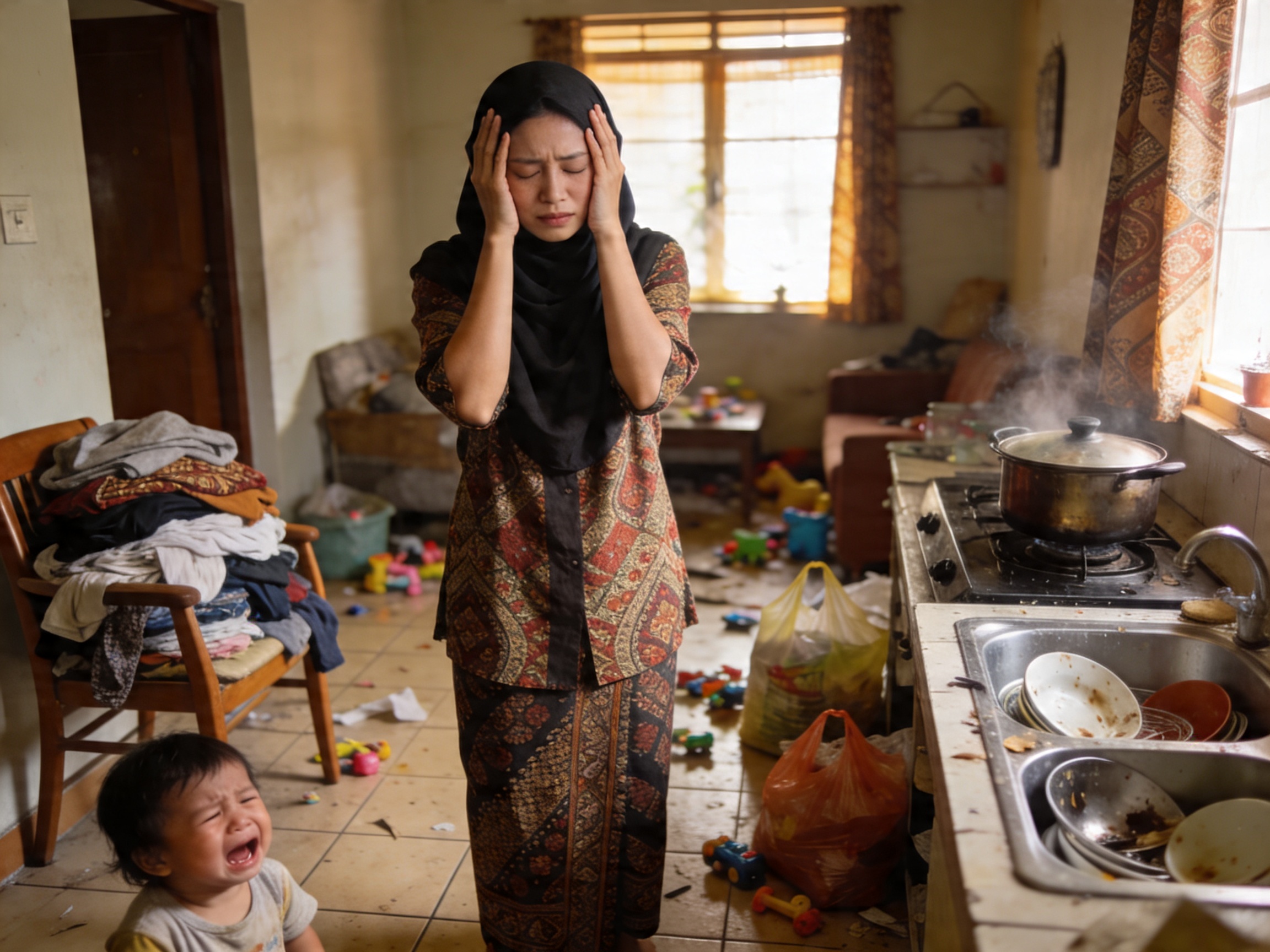 beban ibu rumah tangga