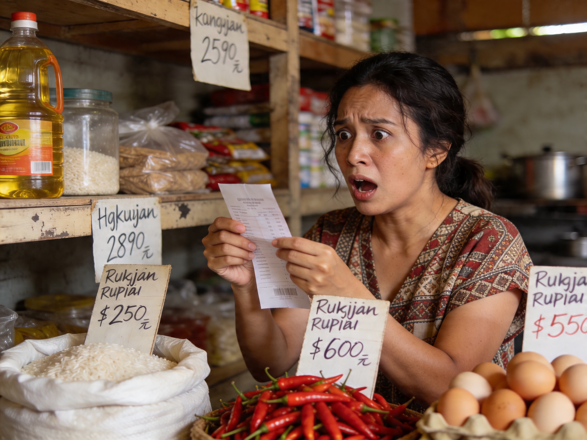 harga kebutuhan pada naik