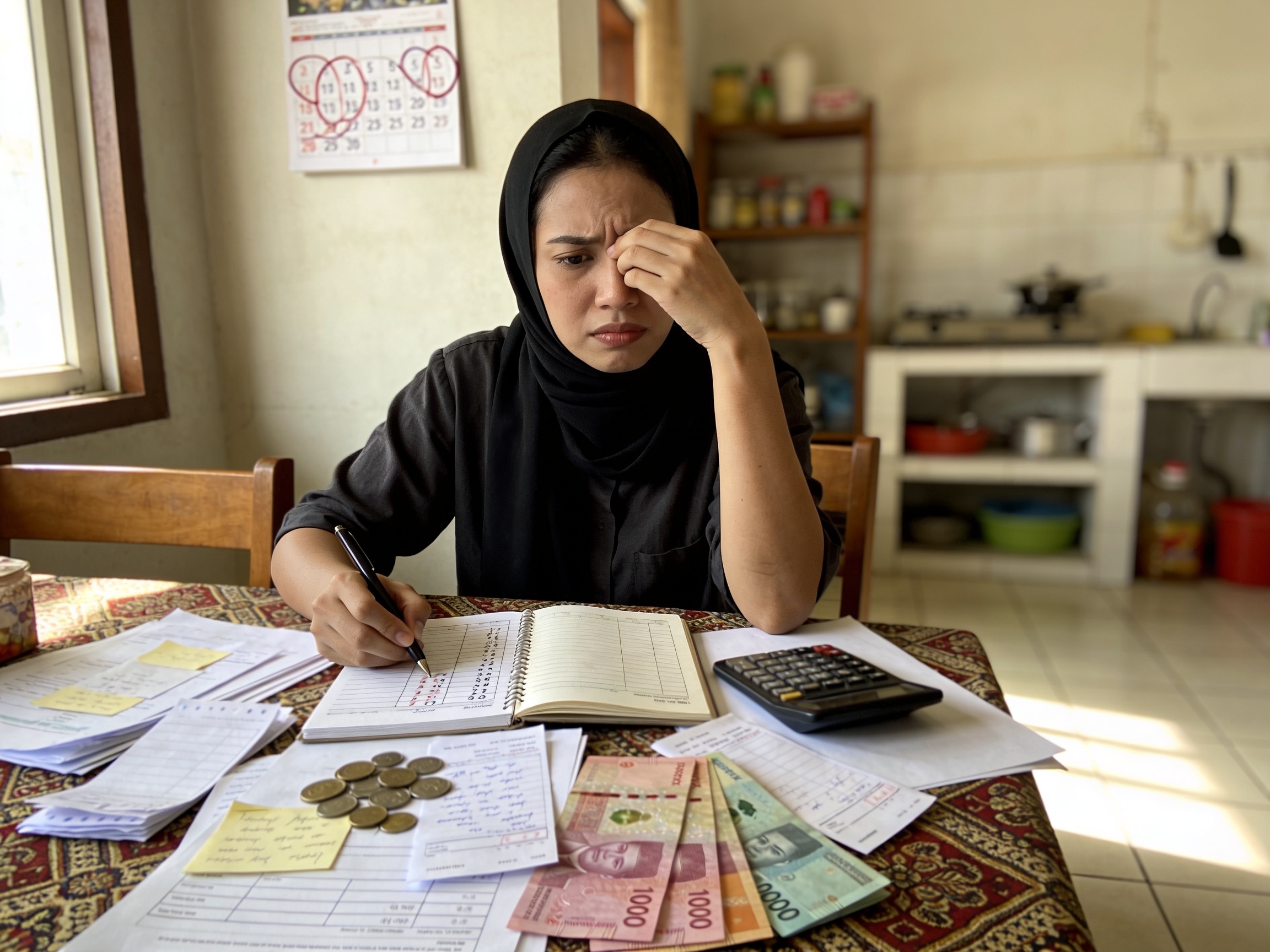 ibu rumah tangga mengatur keuangan