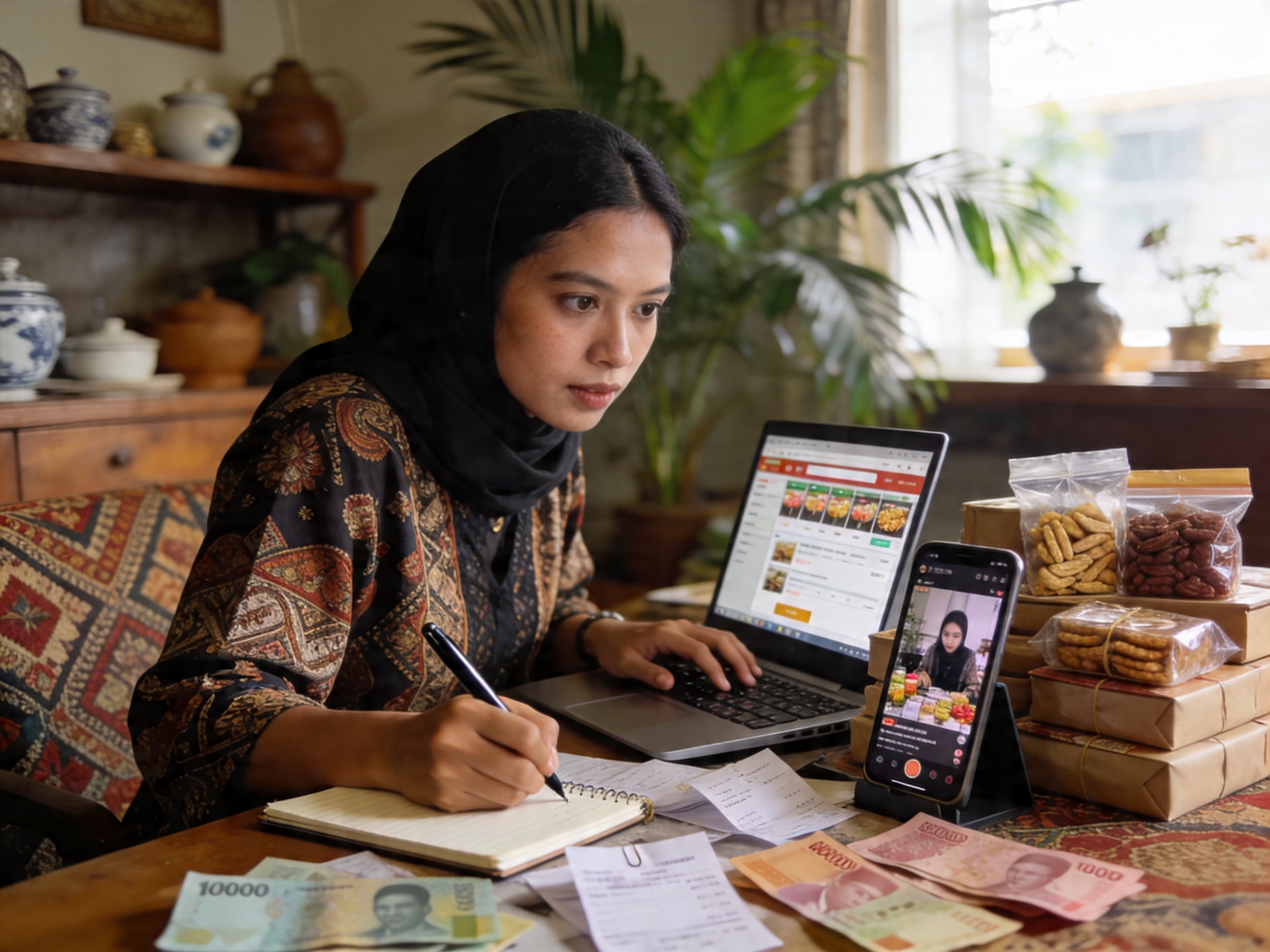 ibu rumah tangga menghasilkan