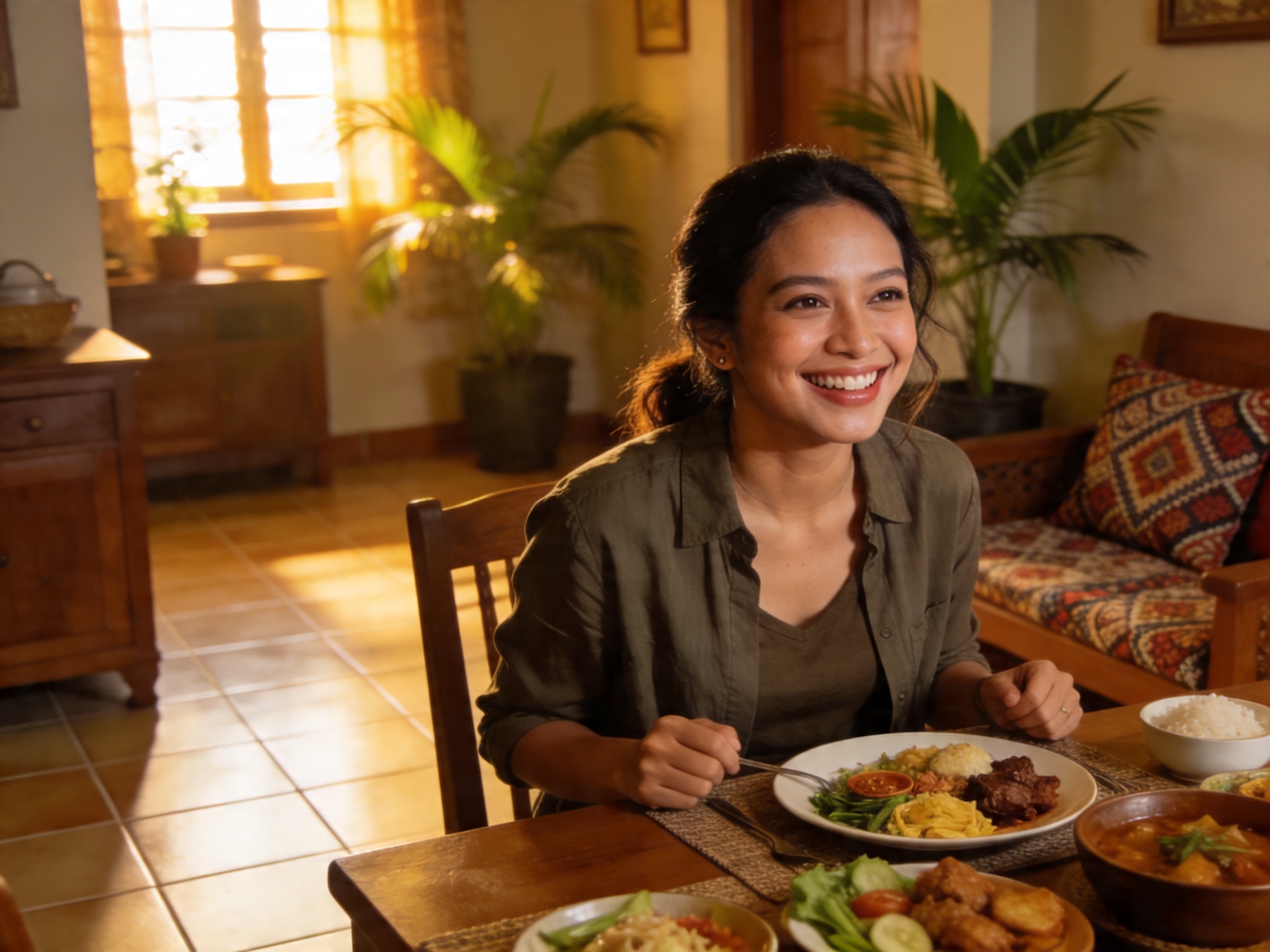 ibu rumah tangga senang dan sukses