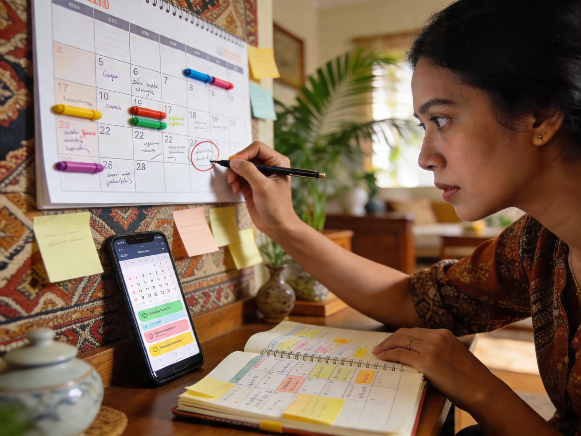 mengatur waktu ibu rumah tangga