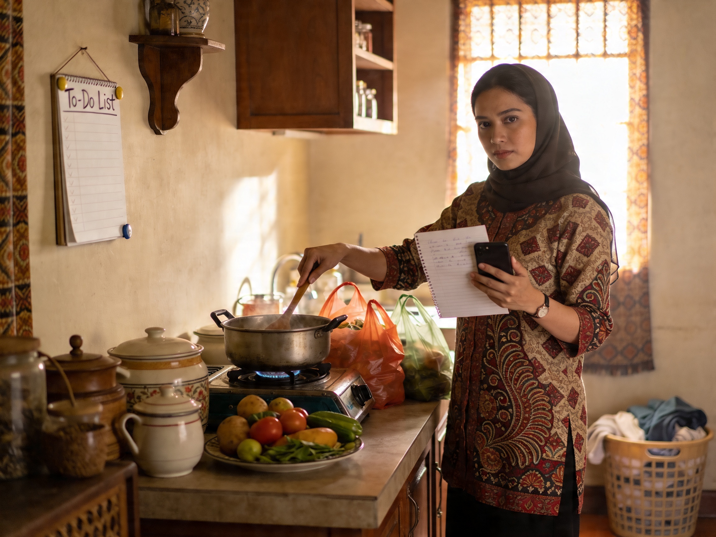 to do list ibu rumah tangga